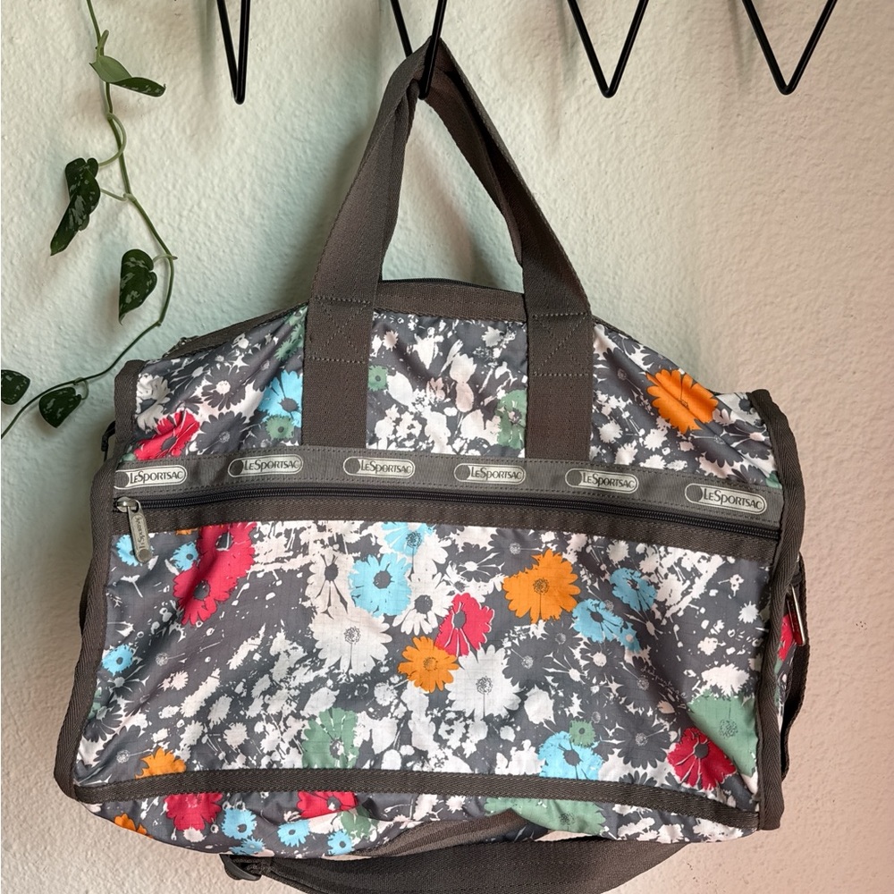 LeSportsac Multicolor Floral Duffel Bag